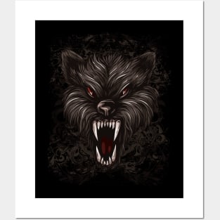 Werewolf For Halloween Posters and Art